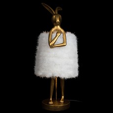 Настольная лампа декоративная loft it lapine 10315-b white fluff